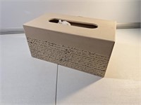 Decorative Wood Tissue Box