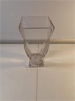 Glass Vase with Glass Marbles