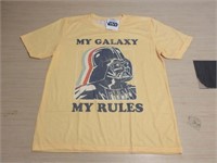 Yellow Darth Vader T-Shirt "My Galaxy My Rules"