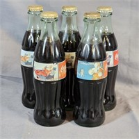 Collectible Coca-Cola Bottles (5) 8oz