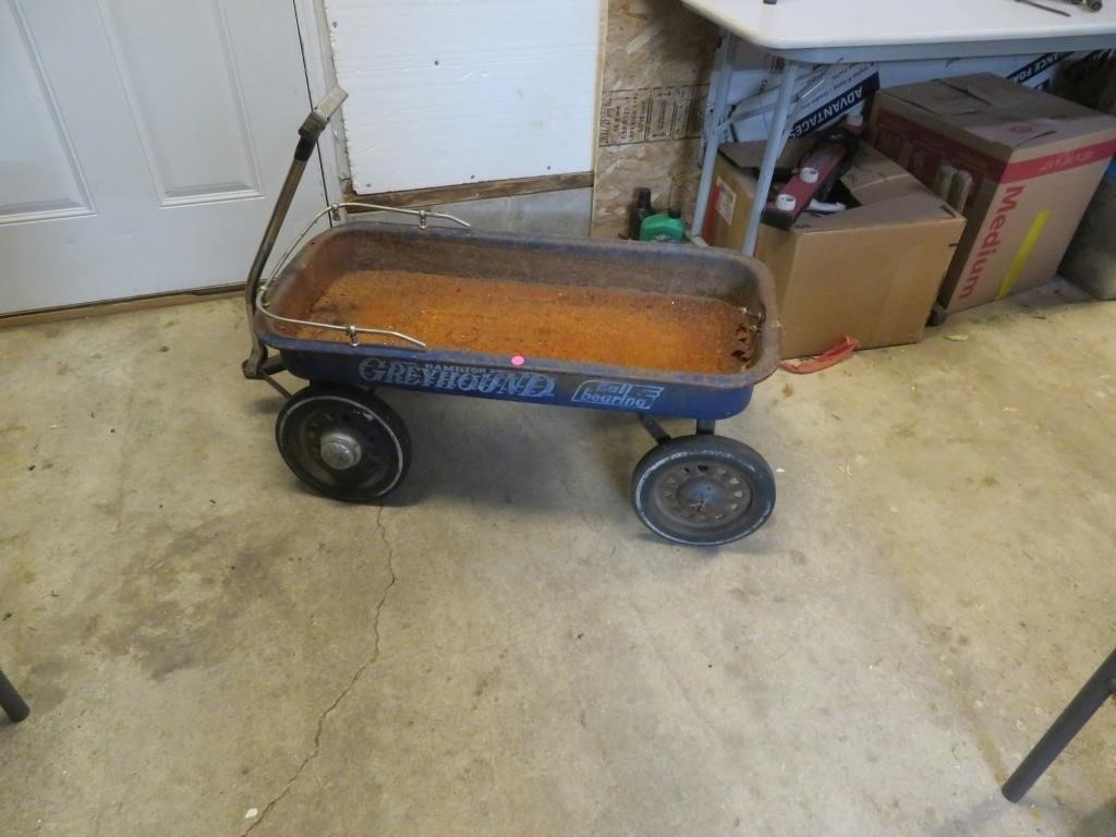 NO SHIPPING -Vintage Hamilton Greyhound Wagon