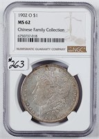 1902-O  Morgan Dollar   NGC MS-62