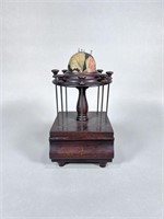 Antique Bobbin Sewing Stand w/ Pin Cushion