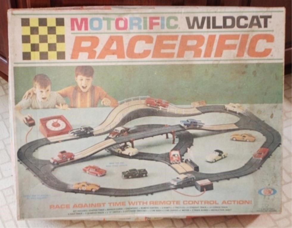 Motorific Wildcat Racerific Race Set in Box