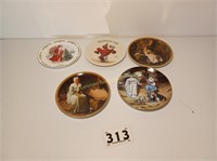 Norman Rockwell Decor Plates and Misc Plates