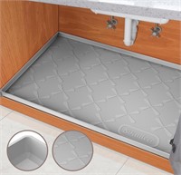 Under Sink Mat for Kitchen Waterproof, 28" x 22