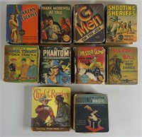 10pc Vtg The Phantom & Related Big Little Books+