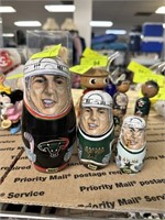 3PC MIKE MODANO NESTING DOLL