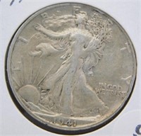 1941-S Standing Liberty Half Dollar.
