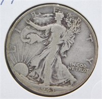 1943-D Standing Liberty Half Dollar.