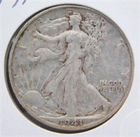 1941-D Standing Liberty Half Dollar.