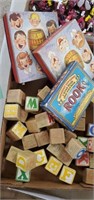 Wood blocks and games