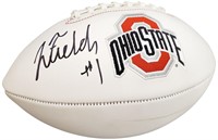 Justin Fields Autographed Buckeyes  Football