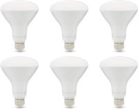 65W Equivalent, Dimmable BR30 LED Light Bulbs, 6CT