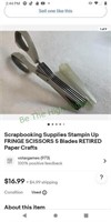 Fringe scissors