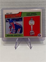 Wayne Gretzky 1983/84 Hart Trophy Card