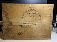 Wooden crate Singer Company  20x159.5  in