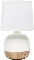 (U) Simple Designs Petite Mid Century Table Lamp,
