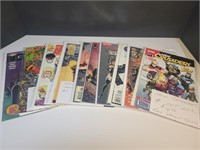 10x vintage comic books stupid heroes, godwheel,