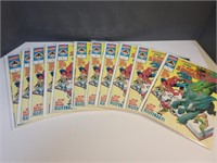 10x vintage comic books adventures in reading