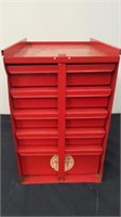 9x12x 13.5 in 5 drawer metal toolbox