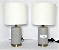Pair of Modern Accent Lamps