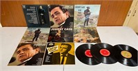 Johnny Cash LP Vinyl Record Albums - Qty 11