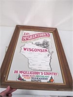 Dr. McGillicuddy's Wisconsin Liquer Mirror Sign
