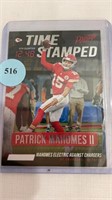 Time Stamped  Patrick Mahoney II card