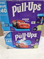 (2) Cases HUGGIES Pull-Ups Baby Diapers