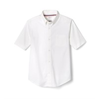 French Toast Boys' Short Sleeve Oxford Dress Shirt