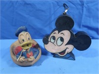 Donald Duck Soap Dish, Mickey Radio (missing