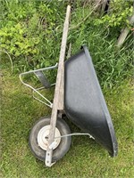 Newer Wheel Barrow with Plastic Body