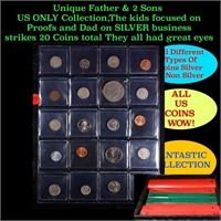 Unique Father & 2 Sons US ONLY Collection,The kids