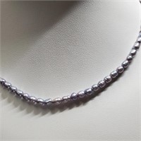 $1000 Silver Pearl  Necklace