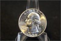 1959 Uncirculated Washington Silver Quarter