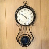First Time Wall Clock with Pendulum