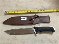 Diamonback knife- with sheath