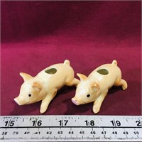 Pair Of Ceramic Montreal Toothpick Holders