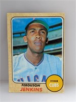 1968 Topps Ferguson Jenkins #410