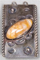 Navajo Silver Jasper Buckle