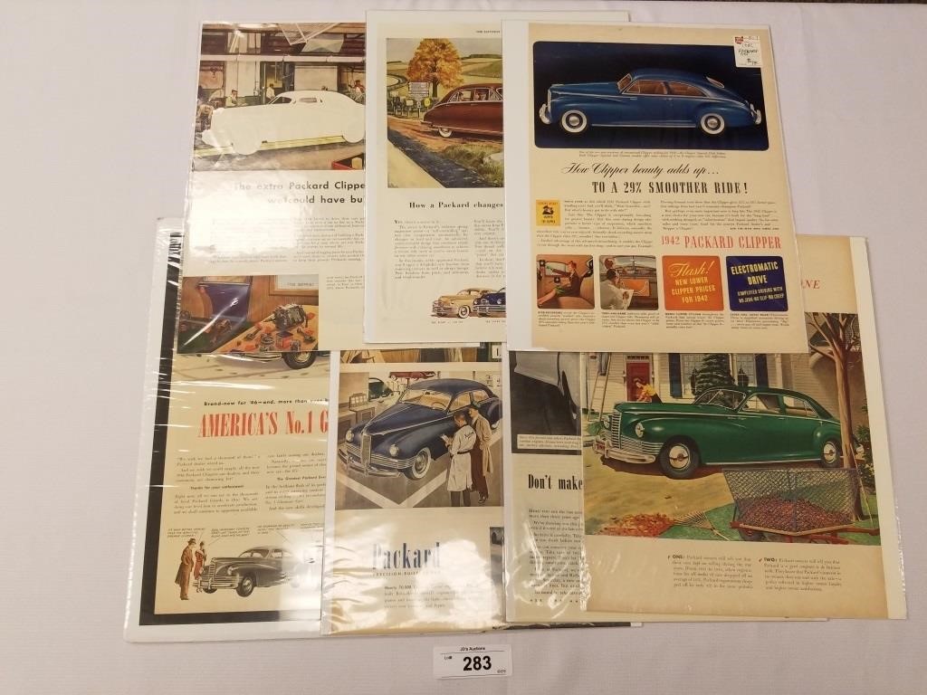 Lifetime Collection of Advertising and Map auction