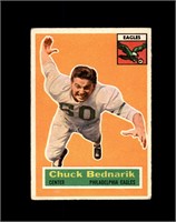 1956 Topps #28 Chuck Bednarik VG to VG-EX+