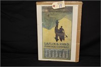 Laflin Rand Power Company Calendar 1905 December