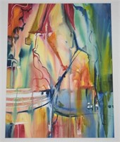 Wendell Mohr & Julie Powell Collab Orig Watercolor