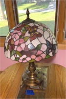 Tiffany lamp -heavy stain glass