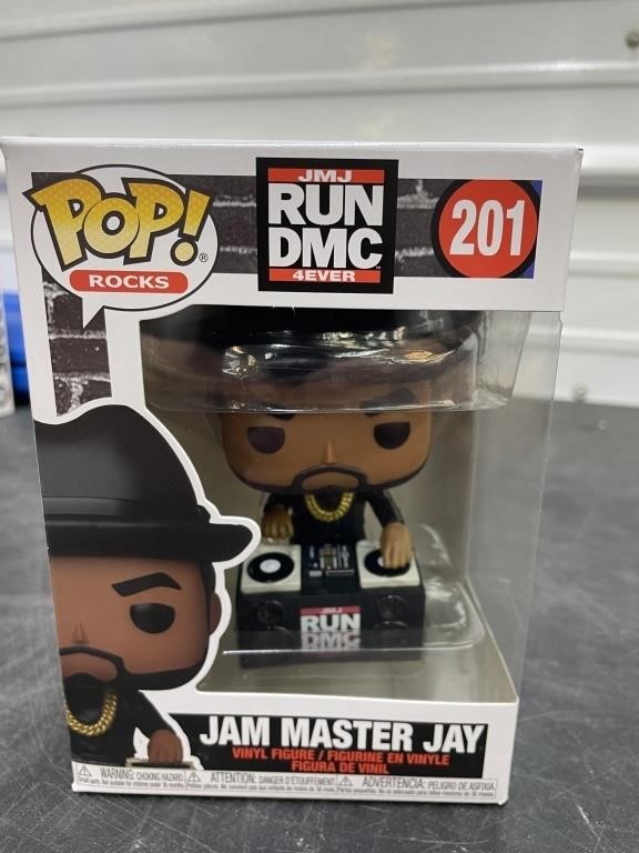 Pop "JMJ Run dmc 4ever" Jam master jay