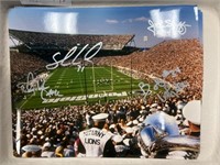 (5) Penn State Autographed Photographs