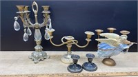 Assorted Candle Holders *LYR. NO SHIPPING