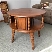 Heywood Wakefield Round End Table